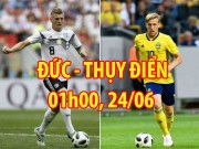 Bóng đá - Đức – Thụy Điển: Nhà vua &quot;trảm&quot; Ozil, cú hích 80 năm