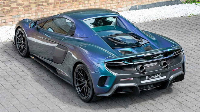 Chiêm ngưỡng McLaren 675 LT với lớp sơn &#34;tắc kè hoa&#34; cực độc đáo - 9