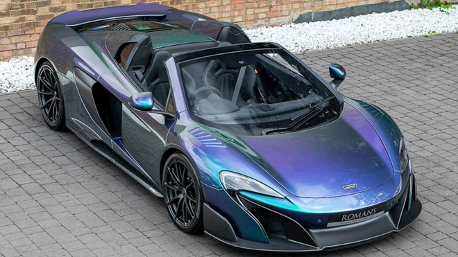 Chiêm ngưỡng McLaren 675 LT với lớp sơn &#34;tắc kè hoa&#34; cực độc đáo - 8