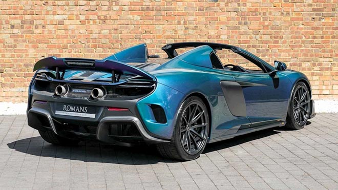 Chiêm ngưỡng McLaren 675 LT với lớp sơn &#34;tắc kè hoa&#34; cực độc đáo - 7