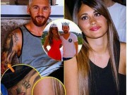 Người mẫu - Hoa hậu - Loạt hình xăm &quot;núp chỗ hiểm&quot; khiến Messi, Beckham bị gán mác sợ vợ