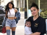 Bí quyết mặc đẹp - Có con nên Kylie Jenner ăn mặc xuề xòa kém sang hơn