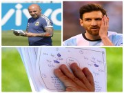 Bóng đá - Argentina trước &quot;cửa tử&quot;: Lộ chiến thuật, &quot;trảm&quot; sốc Messi?