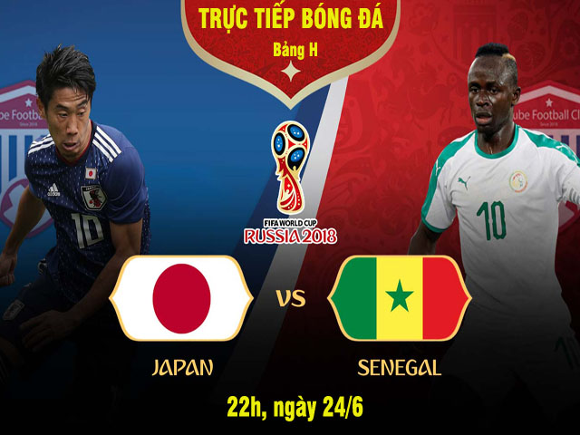 Trực tiếp bóng đá World Cup Nhật Bản - Senegal: ”Samurai” lộ bài đấu Mane