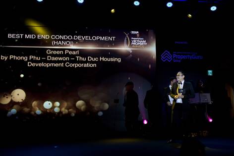 Green Pearl đoạt 2 giải thưởng Vietnam Property Awards 2018 - 1