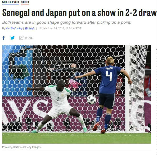 Nhật Bản bùng nổ World Cup: Báo thế giới ngợi ca người hùng châu Á - 1
