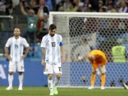 Bóng đá - Argentina &quot;sinh tử&quot; với Nigeria: Messi suy sụp, điềm gở - điềm lành