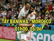 Bóng đá - World Cup, Tây Ban Nha – Morocco: Thời cơ vàng đánh chiếm ngôi đầu