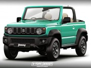 Ô tô - Suzuki Jimmy xuất hiện thêm phiên bản bán tải, mui trần trước ngày ra mắt