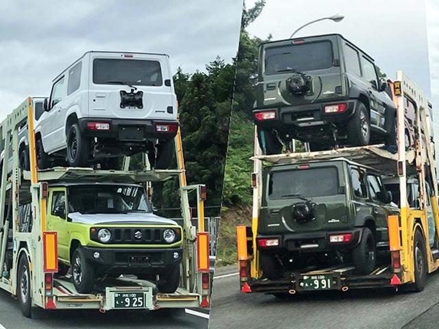 Suzuki Jimny 2019 ''rục rịch'' xuất hiện trên xe tải tại Nhật Bản trước ngày ra mắt