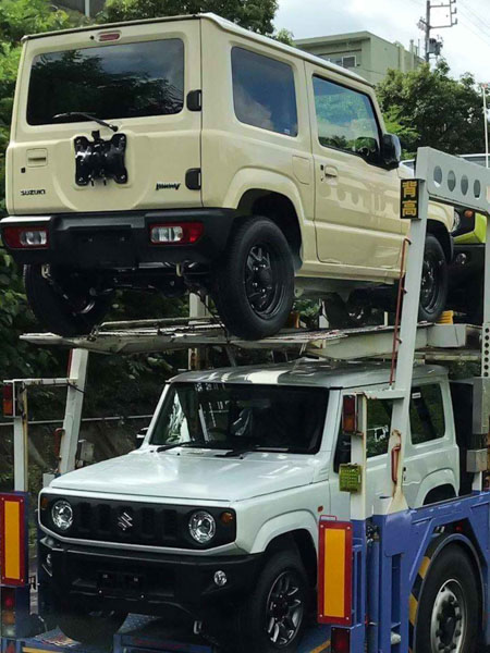 Suzuki Jimny 2019 &#39;&#39;rục rịch&#39;&#39; xuất hiện trên xe tải tại Nhật Bản trước ngày ra mắt - 2