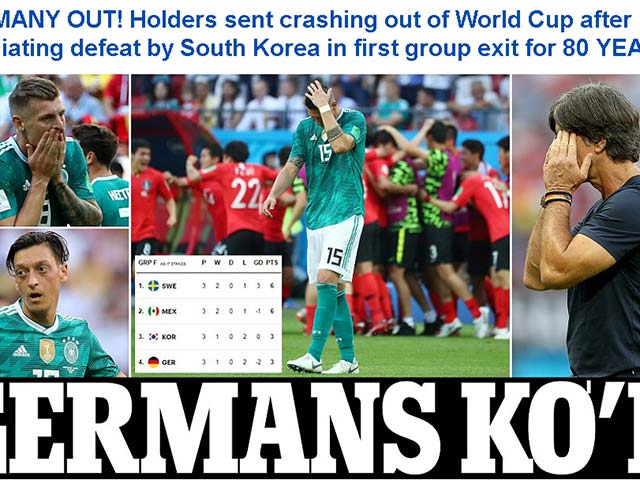 Đức hóa cựu vương World Cup: Cú sốc kinh hoàng, tồi tệ nhất lịch sử