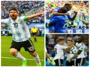 Bóng đá - Bảng xếp hạng nóng bỏng World Cup: Messi nối gót Ronaldo, Brazil hẹn đấu Đức