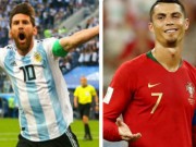 Bóng đá - Argentina thoát hiểm: Messi cảm ơn fan, &quot;đá xoáy&quot; BĐN - Ronaldo