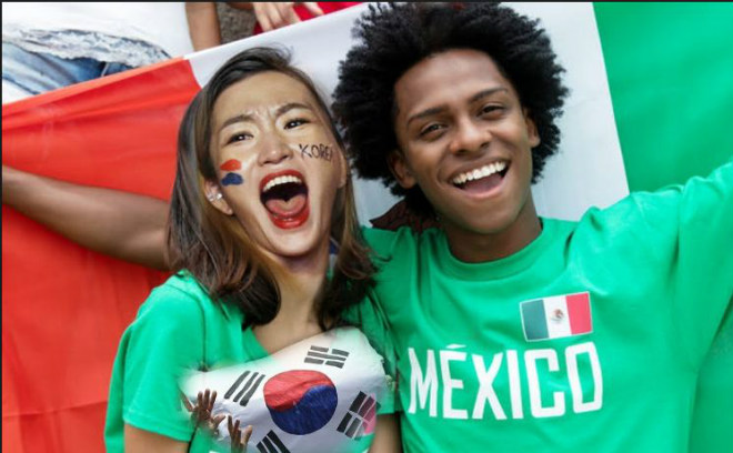 Đức thành cựu vương World Cup, fan Hàn Quốc - Mexico mừng vui như Tết - 1