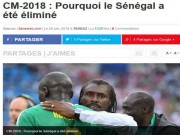 Bóng đá - Toàn châu Phi văng khỏi World Cup: Báo Senegal đau đớn vì Fair-play