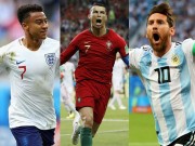 Bóng đá - 10 bàn đẹp nhất World Cup 2018: SAO MU vẽ &quot;cầu vồng&quot;, Ronaldo - Messi rực sáng