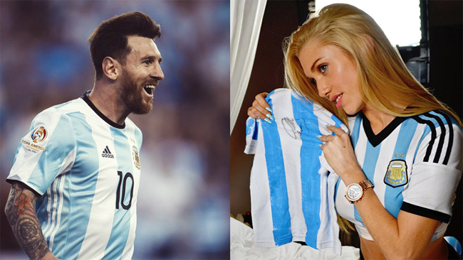 Tối nay 30.6, Argentina sẽ có trận đấu cam go trước đội tuyển Pháp. Trước giờ bóng lăn, nữ ca sỹ Melisia đã bày tỏ sự phấn khích và cầu nguyện cho Messi cùng đội nhà sẽ giành chiến thắng.
