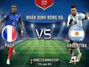 Bóng đá - World Cup, Pháp - Argentina: Messi rũ bùn, xử đẹp &quot;Gà trống&quot;?