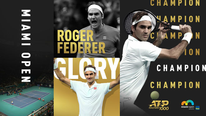 Federer vô địch Miami Open: Nói lời &#34;ruột gan&#34; khiến bại tướng tâm phục - 1