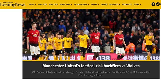 MU thua đau Wolves: Báo chí Anh chê Solskjaer ở điều gì? - 2