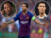 Bóng đá - Vượt Ronaldo, Messi cần bao nhiêu bàn để hạ bệ &quot;Vua bóng đá&quot; Pele?