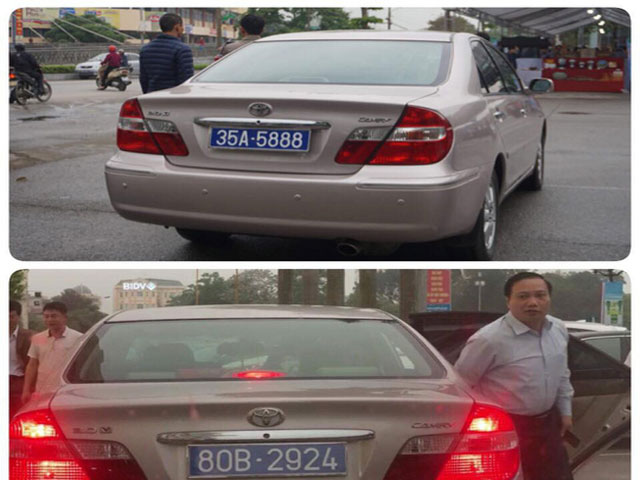 Xôn xao thông tin Chủ tịch HĐND tỉnh Ninh Bình đi xe biển xanh 80B