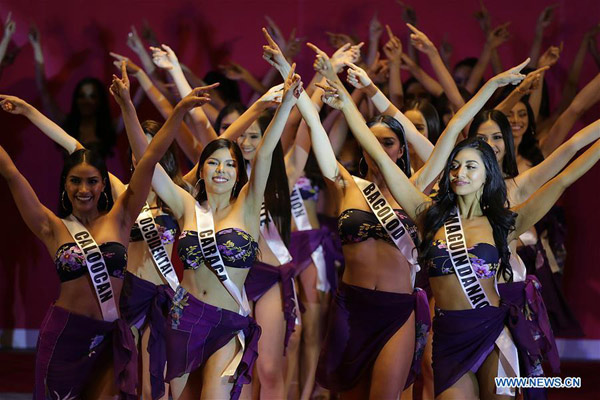 Lộ bụng mỡ, đùi to, thí sinh Hoa hậu Philippines khiến khán giả ngán ngẩm - 1