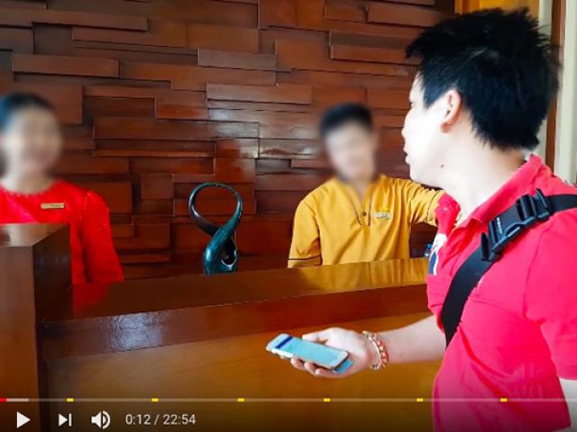 Dân mạng chia phe, “dậy sóng” với clip tố Aroma resort ở Phan Thiết lừa đảo