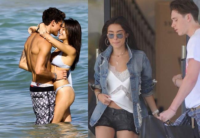 Bồ mới và bồ cũ của Madison đều điển trai và nổi tiếng. Ảnh phải là Beer và Brooklyn Beckham thuở còn đắm say.