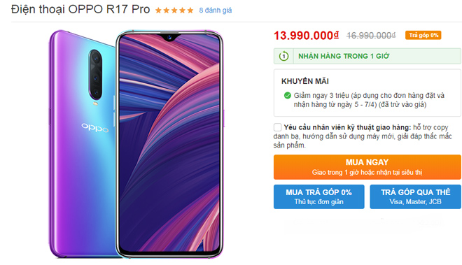 Top smartphone giảm giá “sốc” nhất tháng 04/2019 - 6