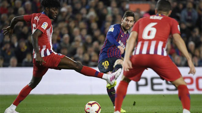 Chi tiết Barcelona - Atletico Madrid: Suarez, Messi thi nhau lập công (KT) - 8