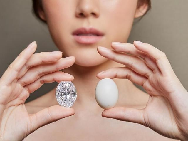 Viên kim cương to bằng quả trứng gà, trị giá 14 triệu đô la
