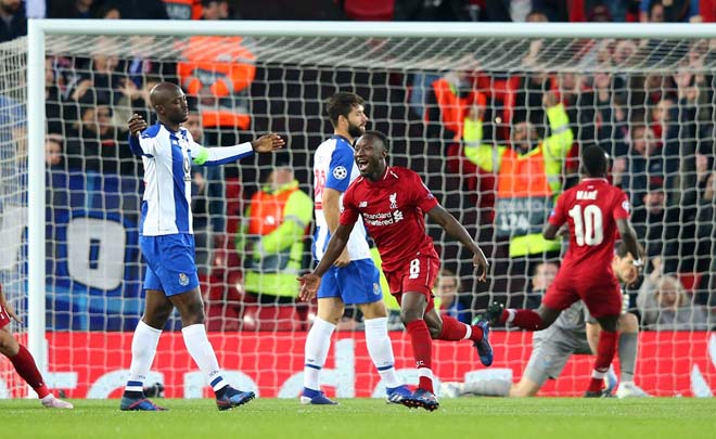 Liverpool - Porto: 2 đòn chớp nhoáng, &#34;thần may mắn&#34; mỉm cười - 1