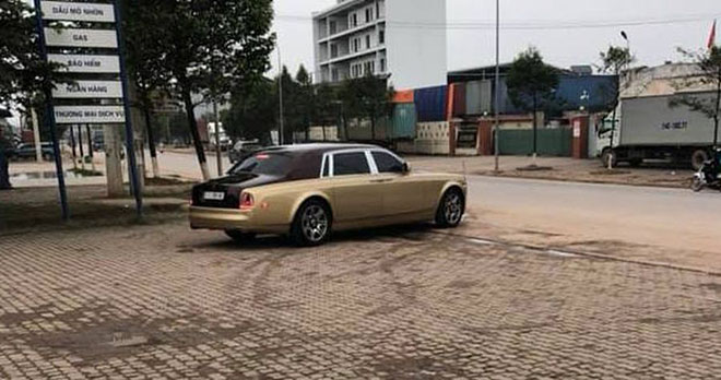 Siêu xe nhà có điều kiện Roll-Royce Phantom biển số tứ quý xuất hiện tại &#34;đất mỏ&#34; - 5