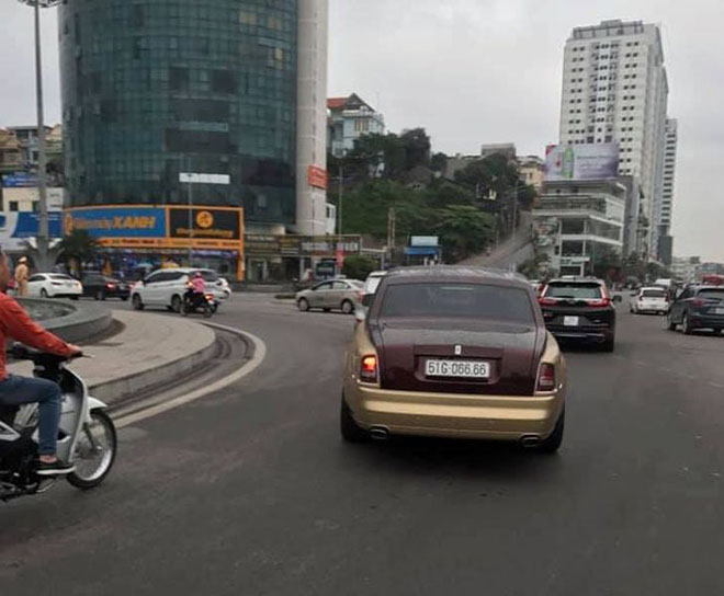 Siêu xe nhà có điều kiện Roll-Royce Phantom biển số tứ quý xuất hiện tại &#34;đất mỏ&#34; - 4