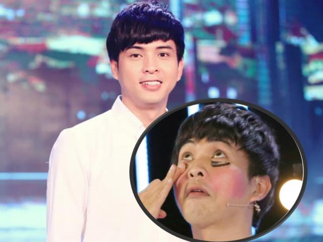 Fan bất ngờ với hình ảnh Hồ Quang Hiếu tự trang điểm trên sóng truyền hình