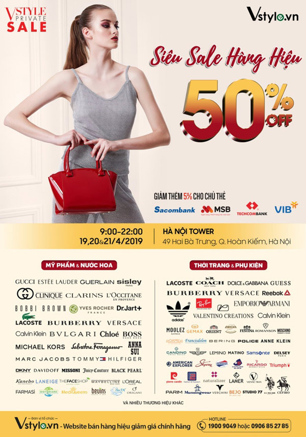 Thiên đường sale hàng hiệu của VStyle trở lại Hà Nội! - 1