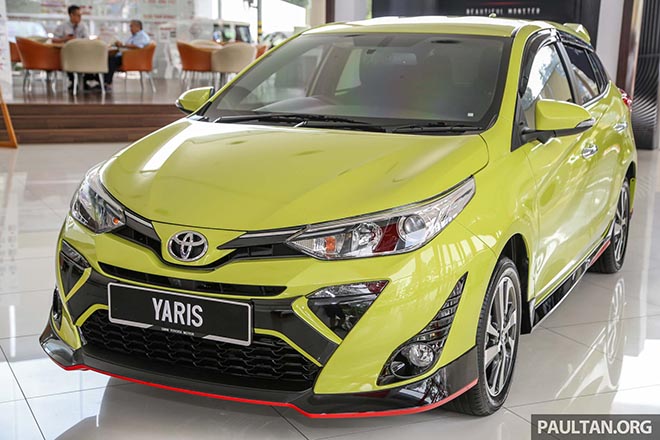 Toyota Yaris 2019 bản nâng cấp facelift đã có mặt tại Malaysia - 2