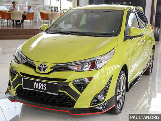 Toyota Yaris 2019 bản nâng cấp facelift đã có mặt tại Malaysia