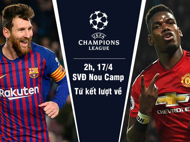 Barcelona - MU: Hiểm họa Nou Camp, mơ tái lập siêu kì tích