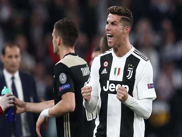 Juventus thua sốc Cúp C1: Ronaldo dễ ”hít khói” Messi đua Bóng vàng