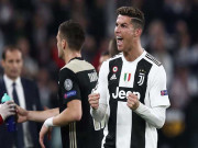 Bóng đá - Juventus thua sốc Cúp C1: Ronaldo dễ &quot;hít khói&quot; Messi đua Bóng vàng