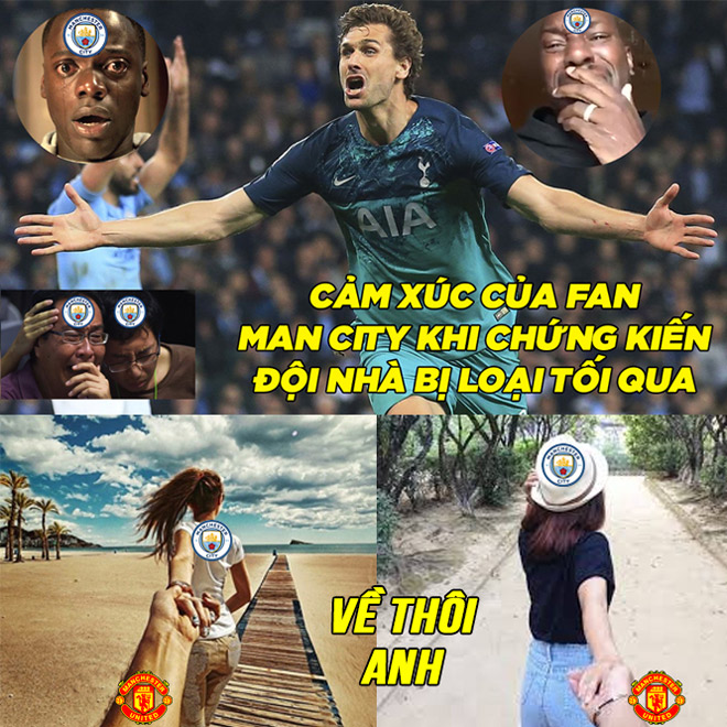 Man City &#34;nắm tay&#34; MU cùng nhau rời khỏi cúp C1 - 1