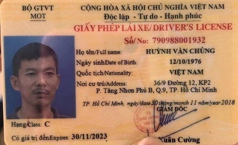 Sở Giao thông TP.HCM thông tin về bằng của người ép xe CSGT - 1