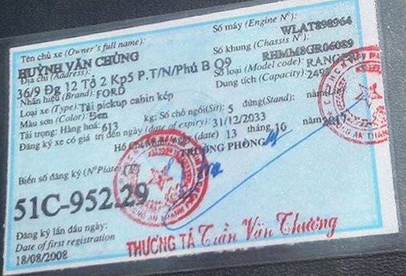 Sở Giao thông TP.HCM thông tin về bằng của người ép xe CSGT - 2