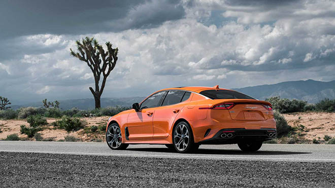 Kia Stinger GTS 2019 phiên bản đặc biệt với màu cam không thể nào sang chảnh hơn - 9