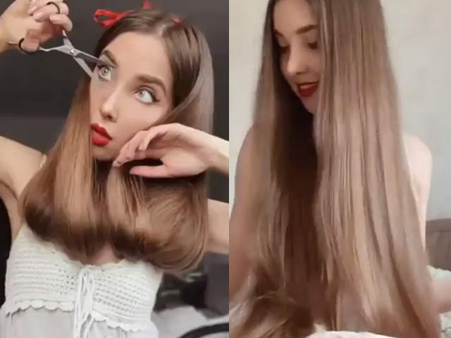 Làm thế nào để làm tóc dài thành ngắn không cần cắt