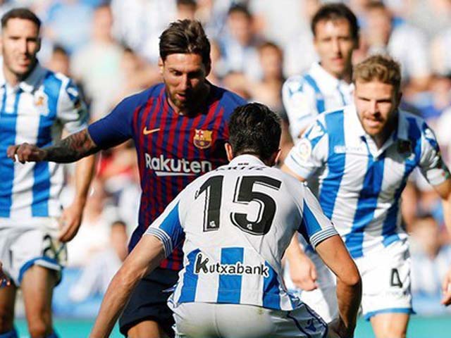 Trực tiếp Barcelona - Real Sociedad: Những phút cuối gay cấn (KT)