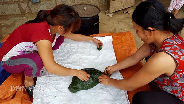 Kỳ công làm đặc sản “xanh lét”, tên nghe bí hiểm vị ngon không ngờ - 6